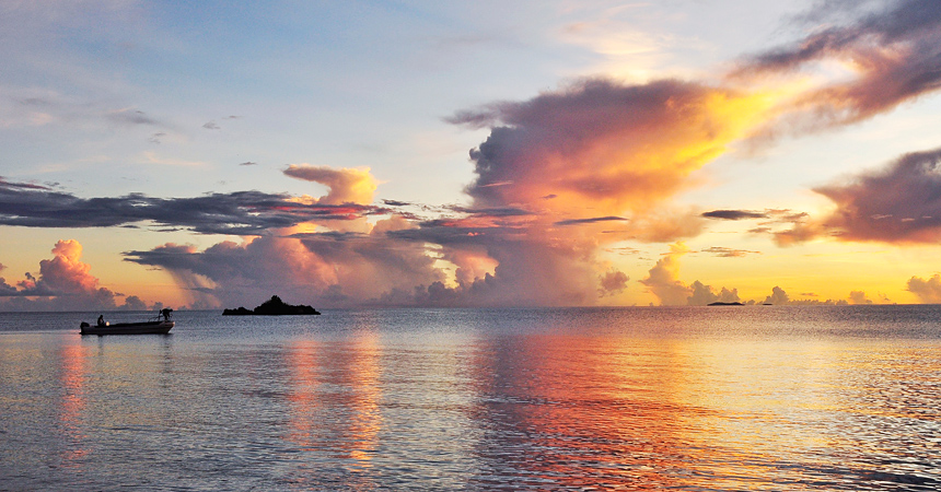 Qumbre Creatives Sunset in Caramoan, Camarines Sur